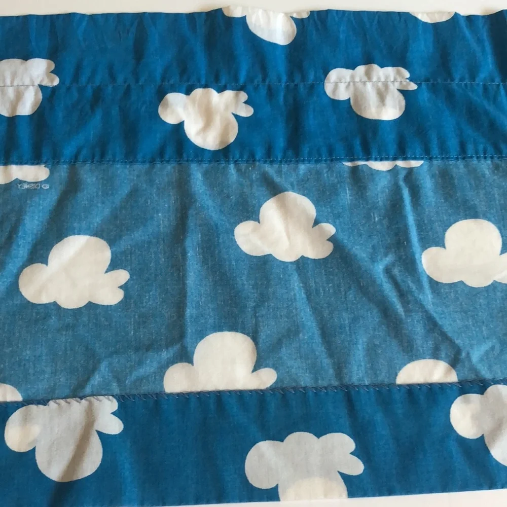TOY STORY Curtains VTG Andy’s Room Cloud Valances Blue Sky Toy Story Disney